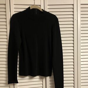 Eliza J Black Long Sleeve Top